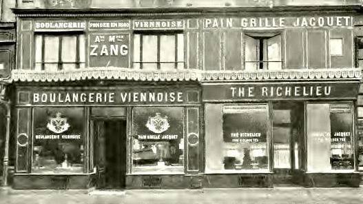 مخبز لا بولانجوري فيينواز في باريس 1837 - 1839