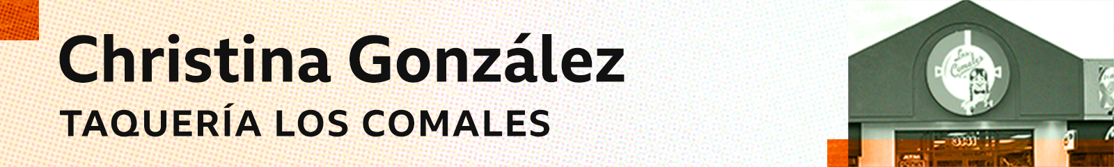 Gráfico de la taquería de Christina González.