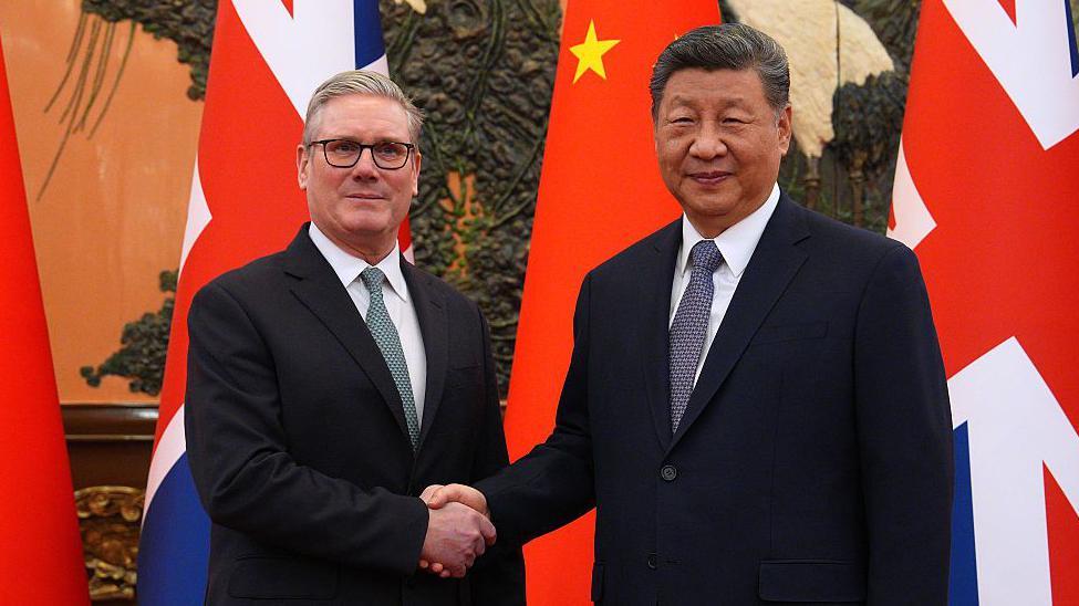 Starmer meets Xi in Beijing as UK seeks to reset ties with China