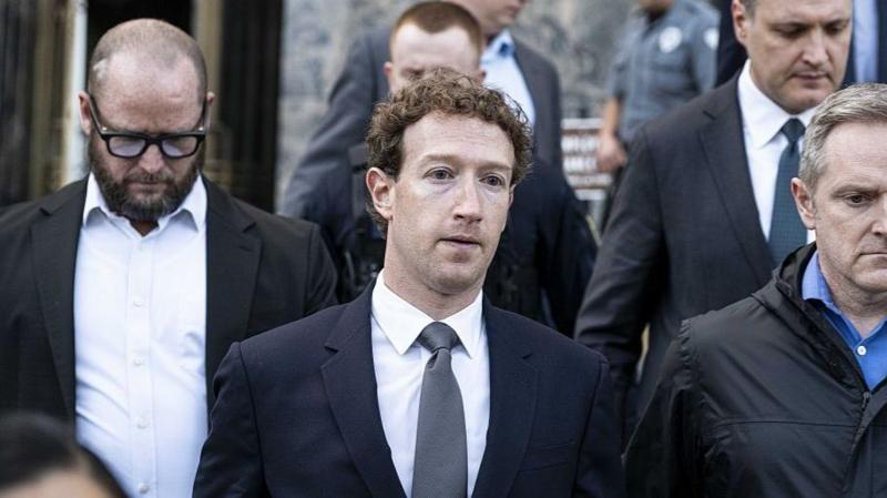Presidente-executivo da empresa, Mark Zuckerberg.