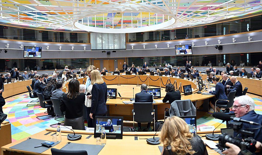 Una reunión de los ministros de Exteriores de la UE en diciembre de 2025.