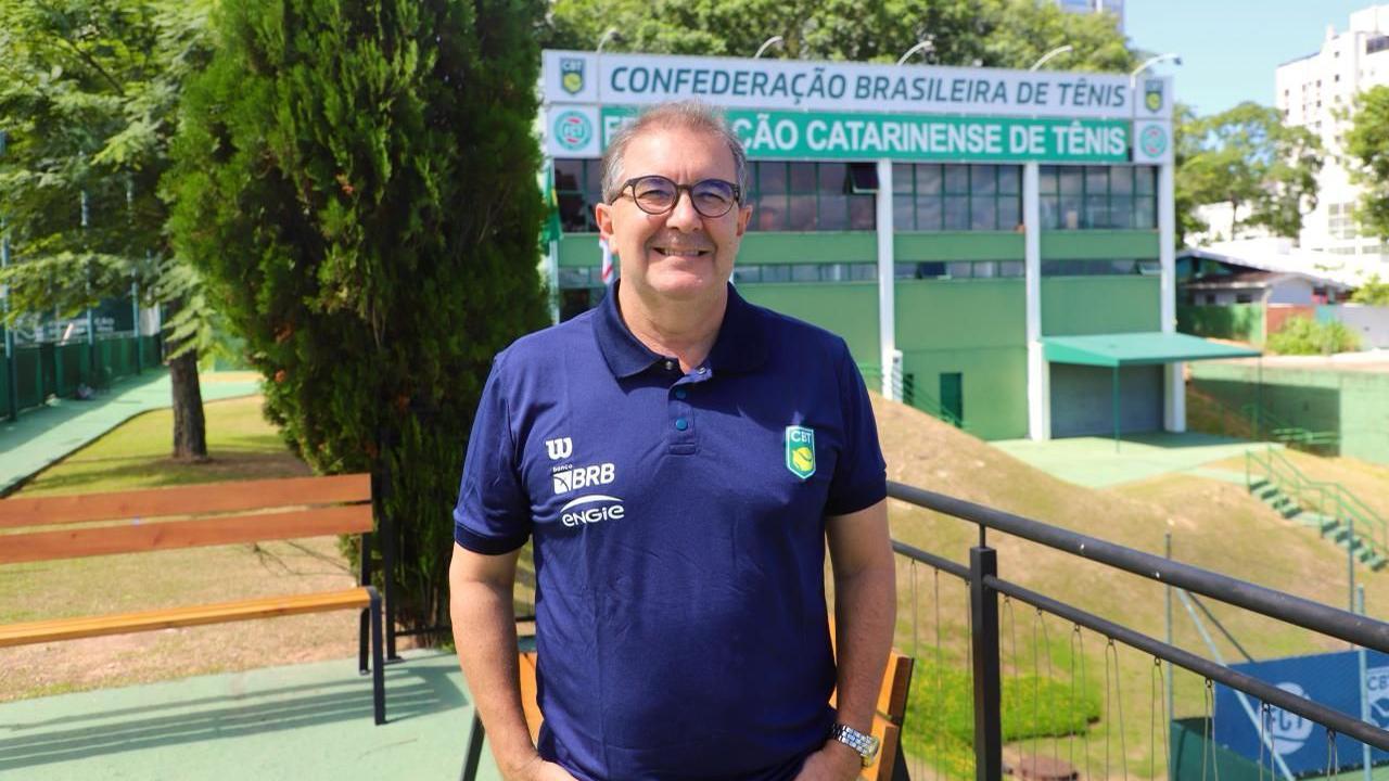 Alexandre Farias, presidente da Confederação Brasileira de Tênis
