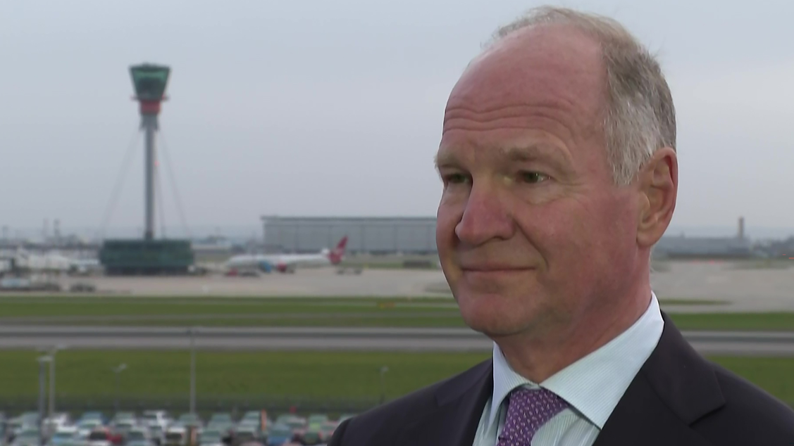 Heathrow boss frustrated at being asleep during fire
