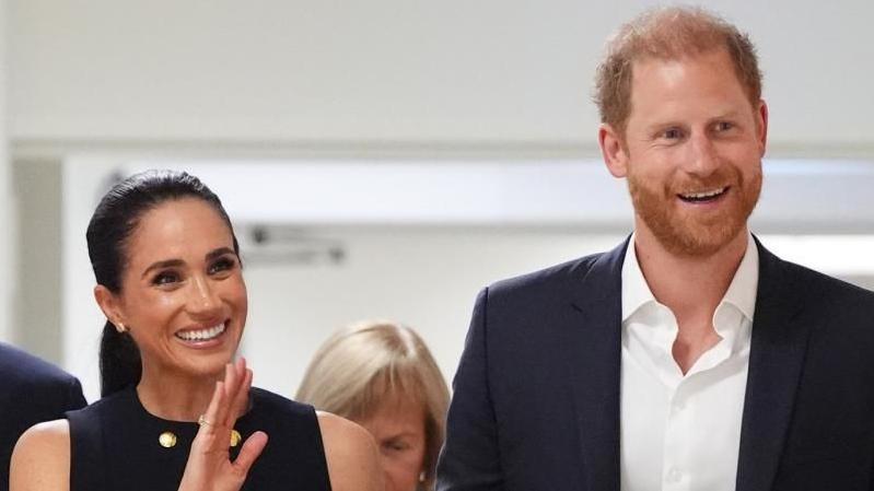 Harry and Meghan arrive in Australia for four-day tour