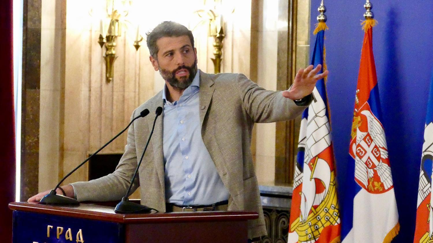 aleksandar šapić, gradonačelnik beograda