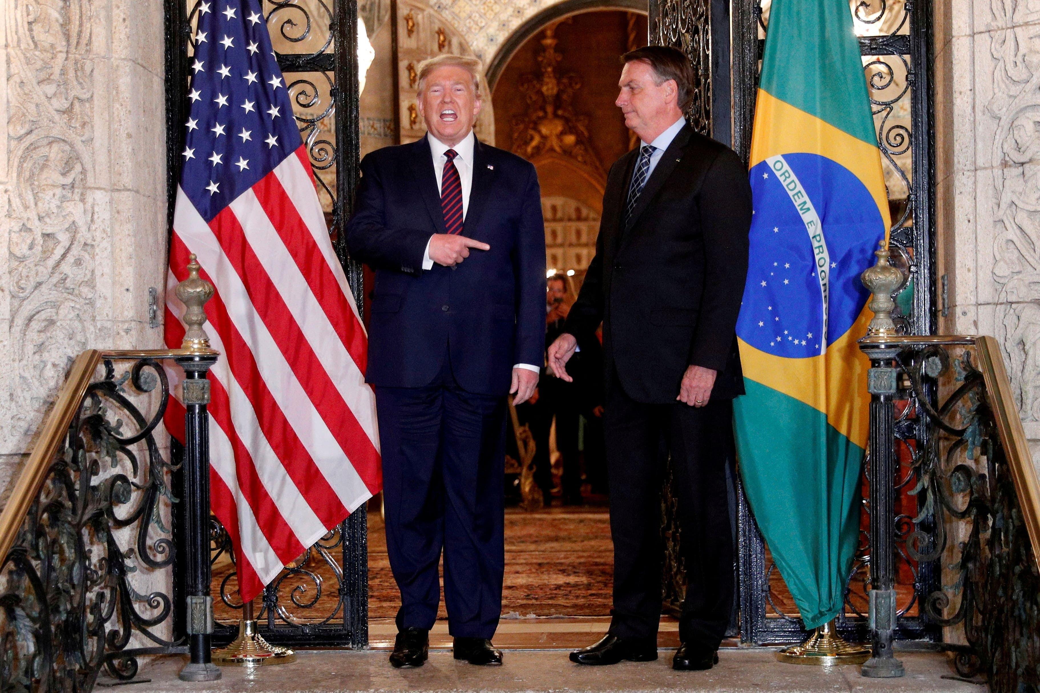 Trump e Bolsonaro 