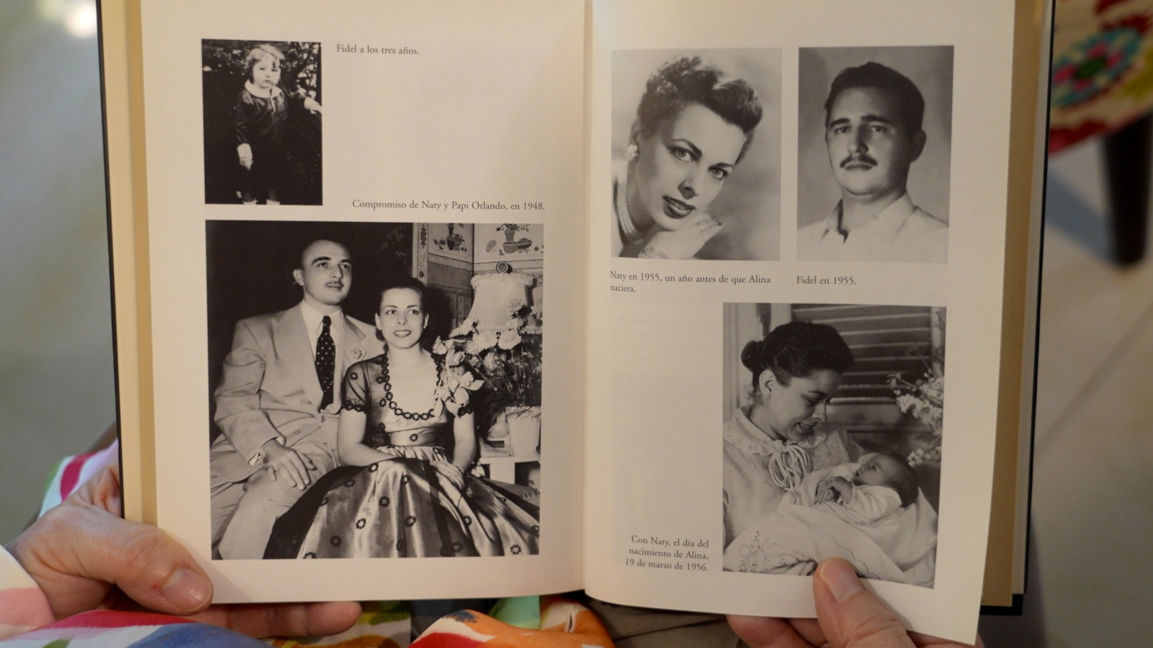 페르난데스의 저서 《알리나: 피델 카스트로의 반항적인 딸의 회고록(Alina: Memoirs of Fidel Castro's Rebel Daughter)》에 실린 사진들