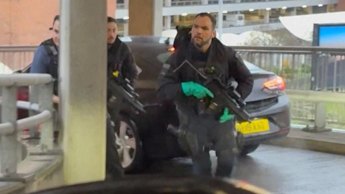 Man arrested at Heathrow Airport after number of people believed to have been pepper-sprayed