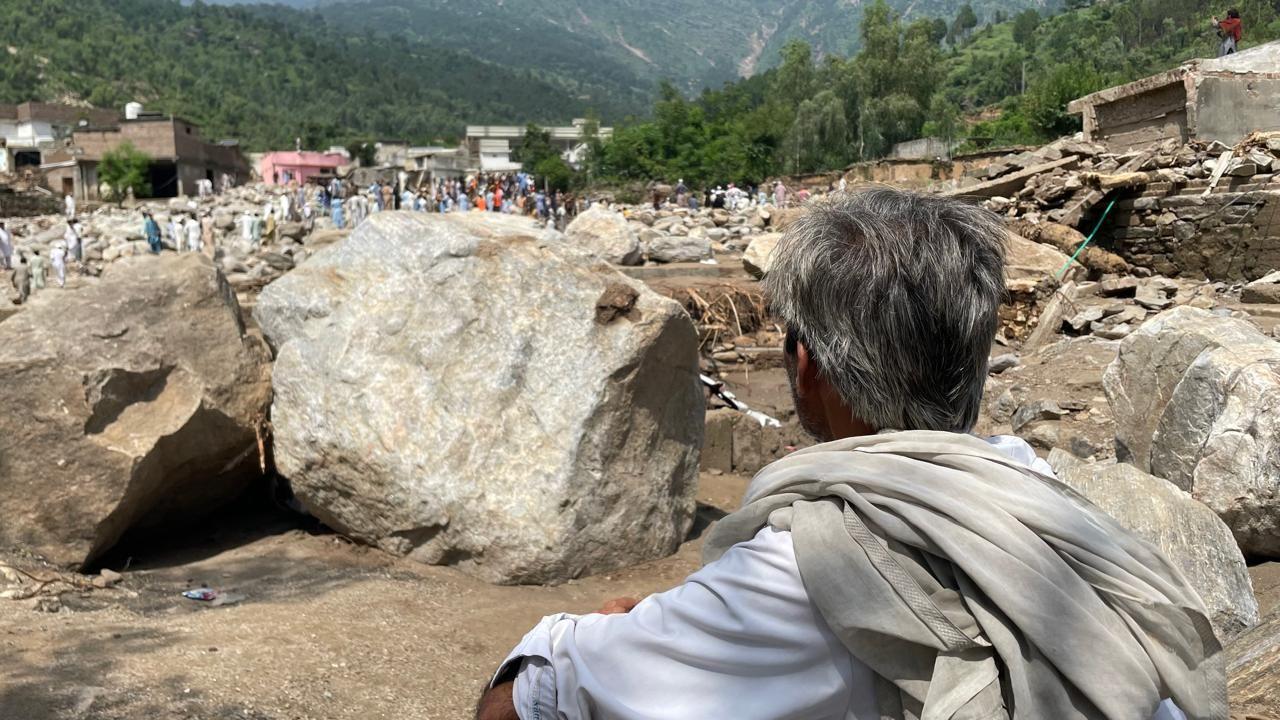 بونیر میں تباہی