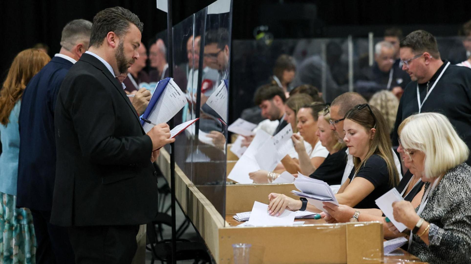 Votes being counted in crucial Makerfield by-election