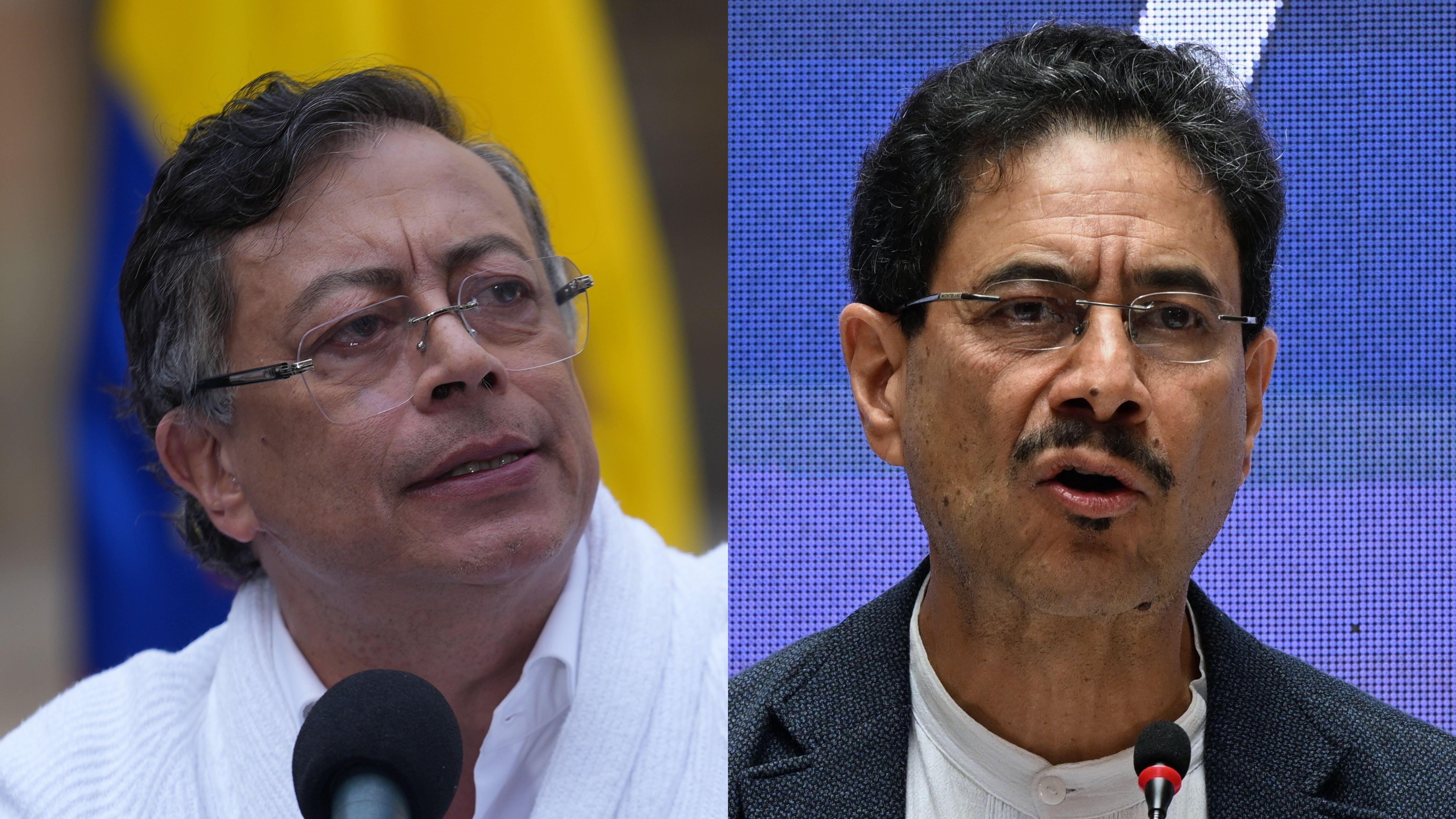 Gustavo Petro e Iván Cepeda