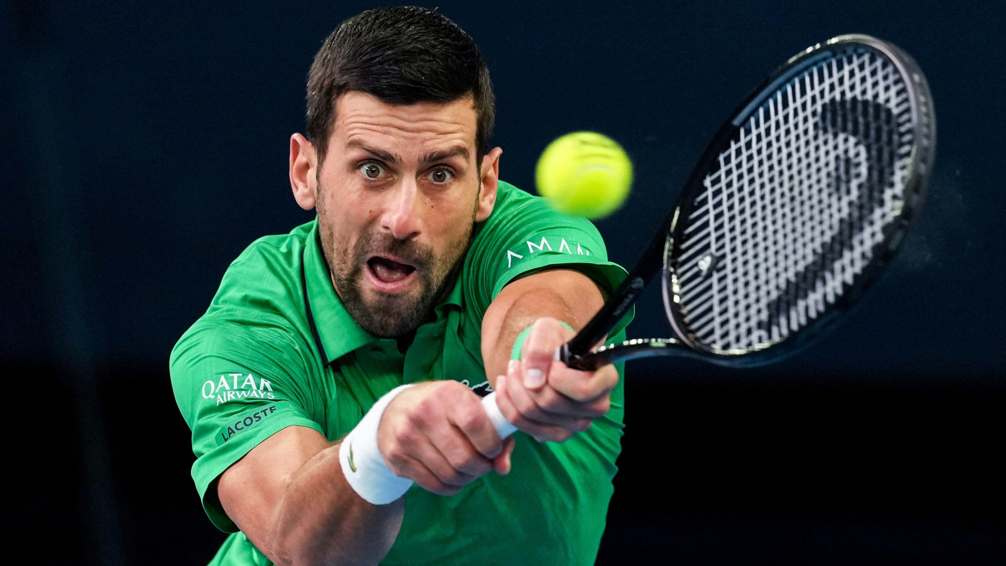 Australian Open final: Djokovic saves set points but Alcaraz leads in third