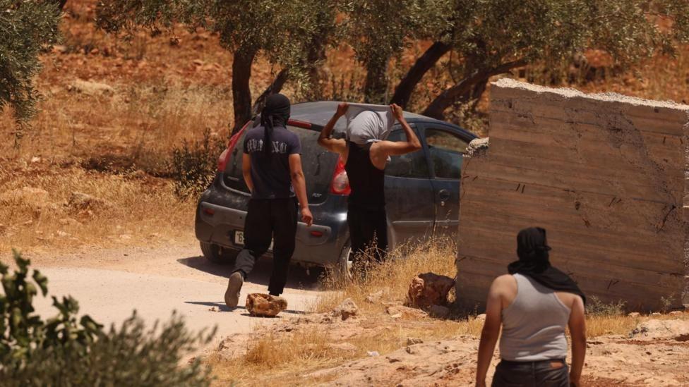 Palestinos rechazan el ataque de colonos israelíes