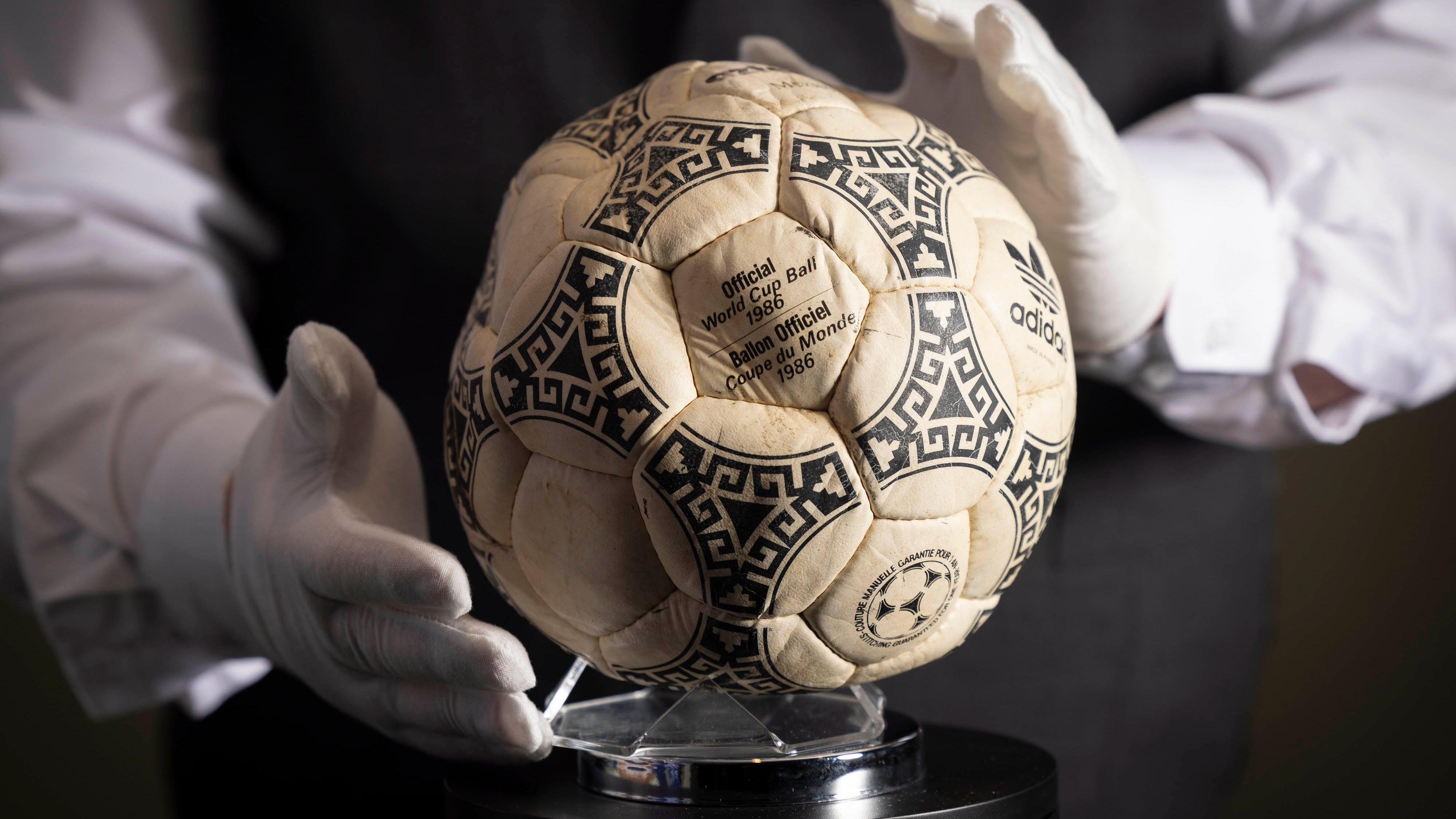 Maradonas Hand of God ball sells for £2.5m