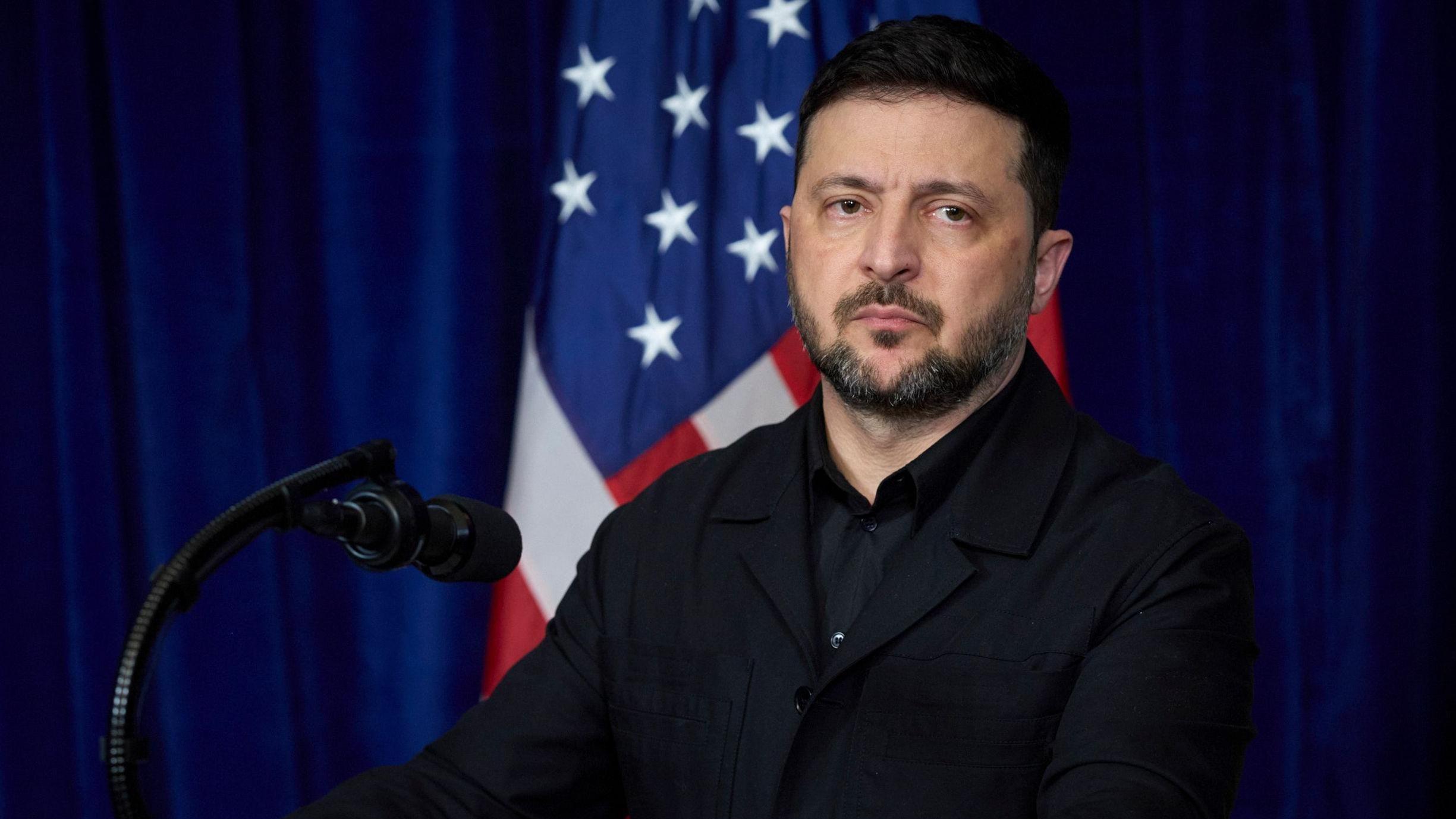 الرئيس الأوكراني فولوديمير زيلنسكي.
