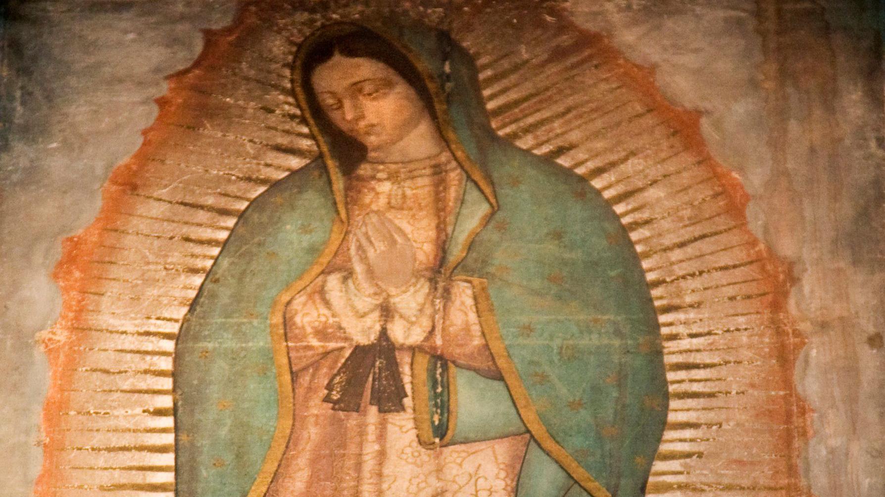 Imagen de la Virgen de Guadalupe