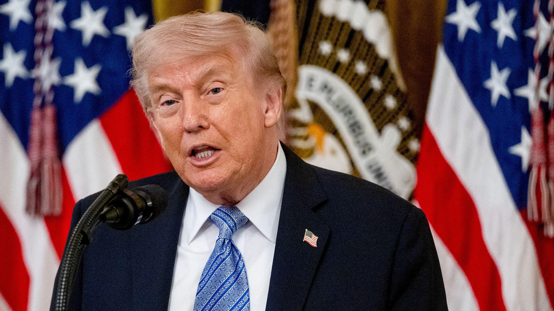 Trump says US will pause operation to guide ships through Strait of Hormuz
