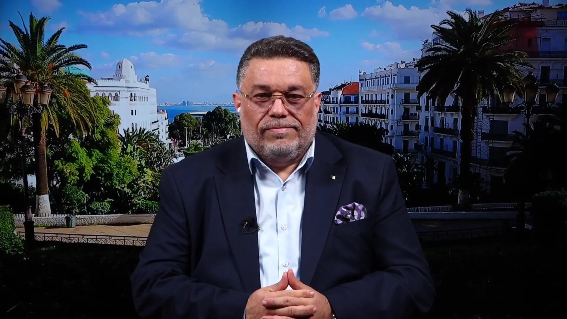 الدكتور لمين عصماني رئيس حزب صوت الشعب في الجزائر