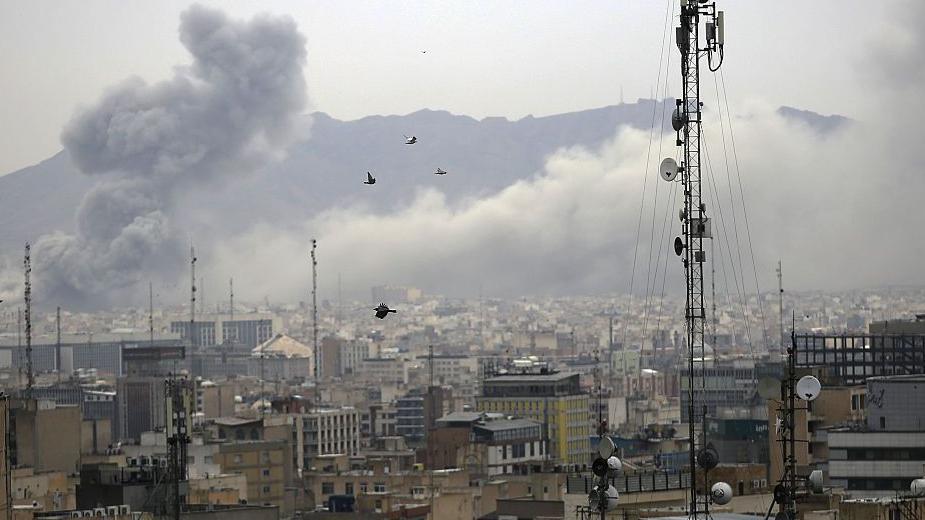 Explosions in Tehran as Israel says it is launching 'wide-scale' wave of strikes 