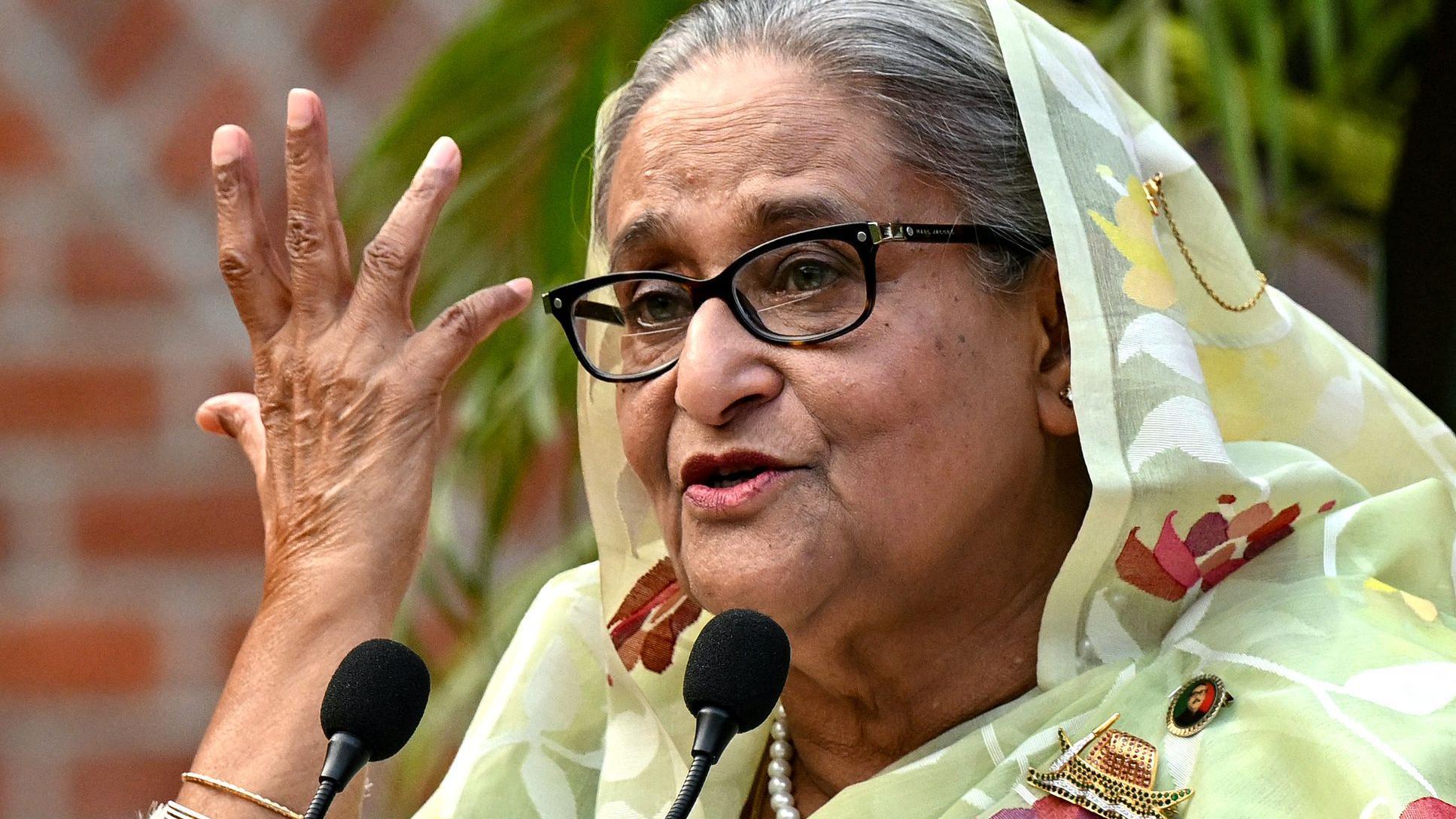 Sheikh Hasina.