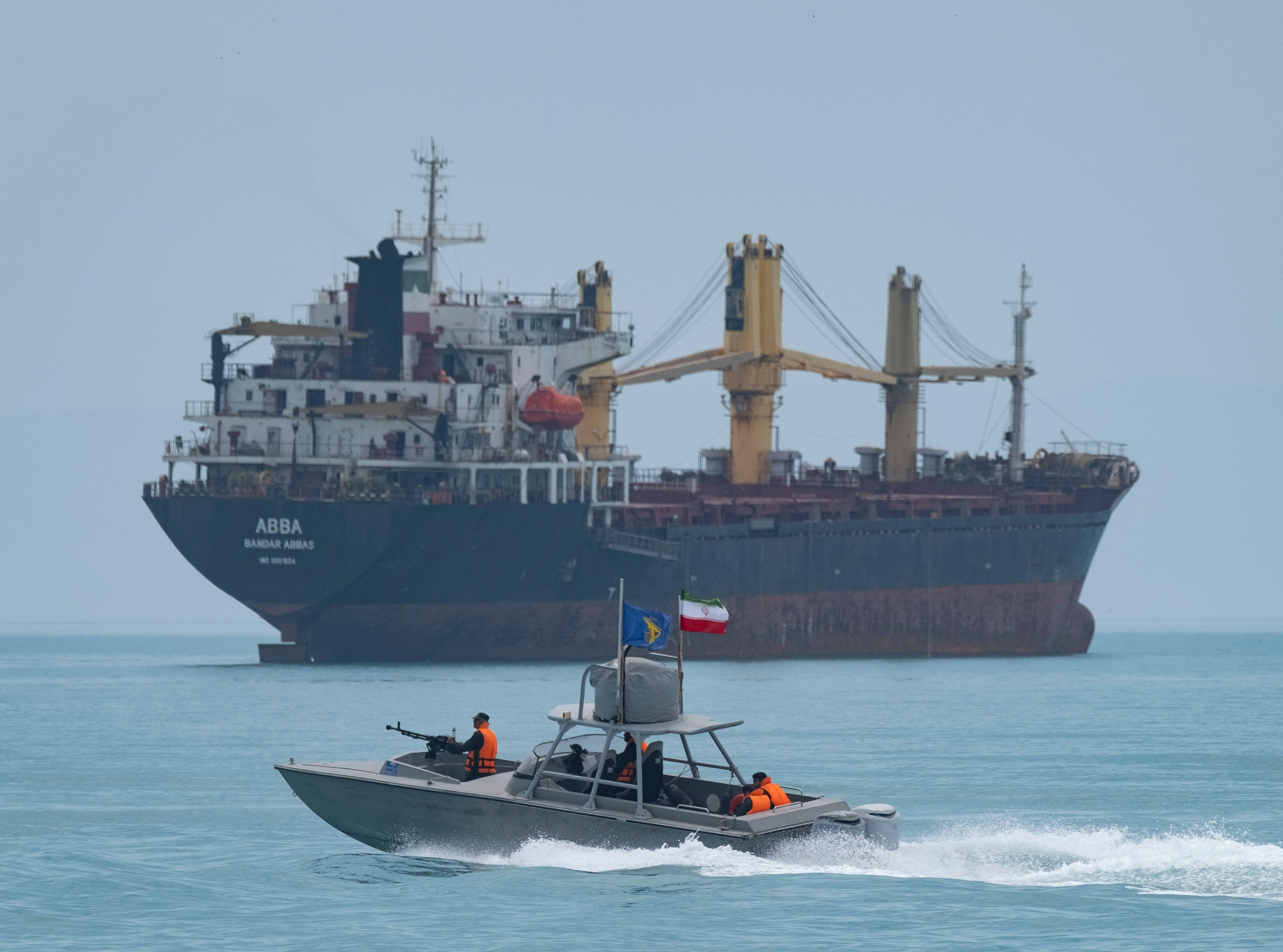 Iranska revolucionarna garda i brod