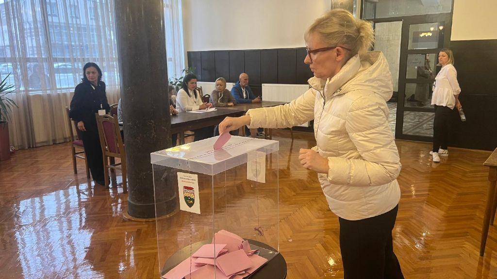 Glasanje u Lučanima, koji su jedno od deset mesta, gde se održavaju lokalni izbori 29. marta