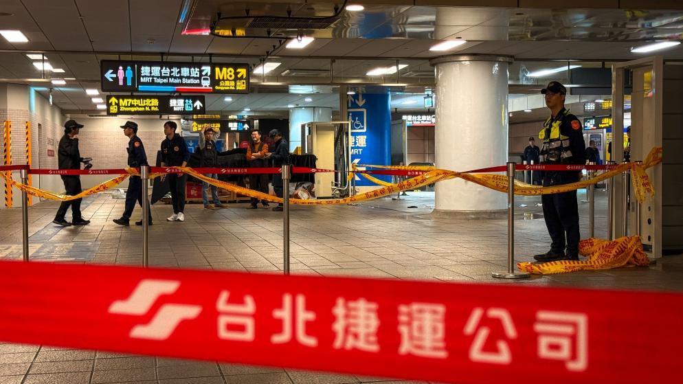 Knife attacker kills three after smoke bombing Taiwan metro