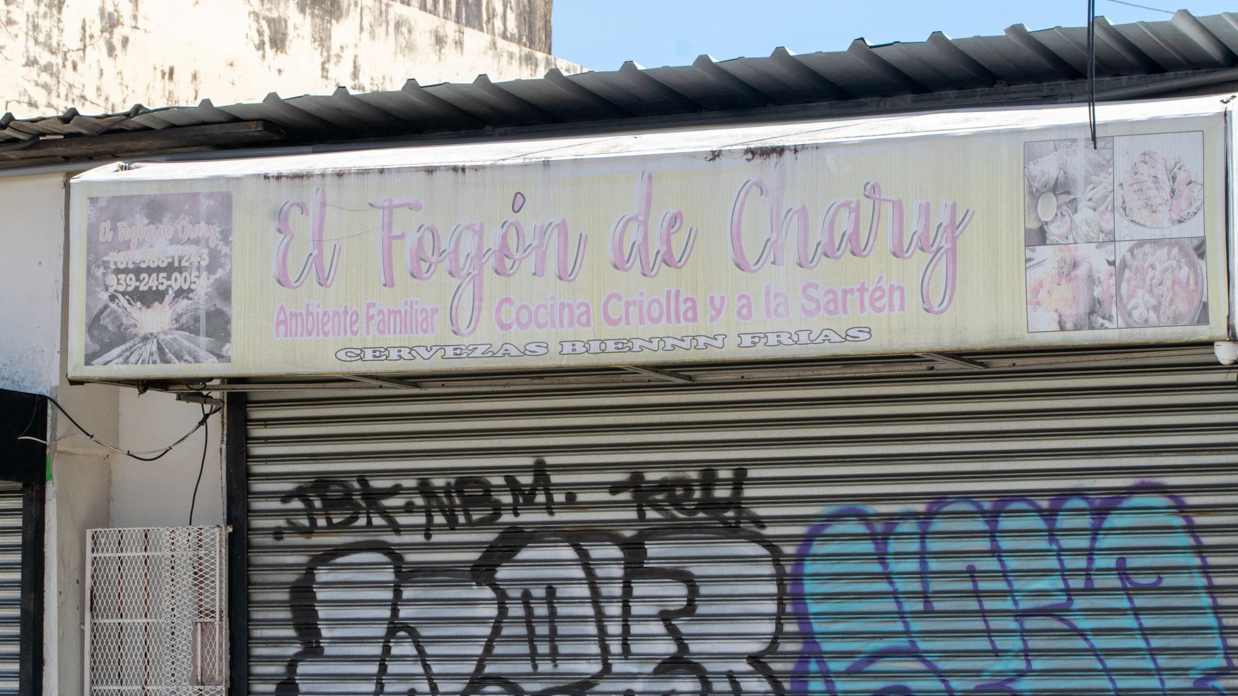 Imagen de la fachada de El Fogón de Chary en Barrio Obrero