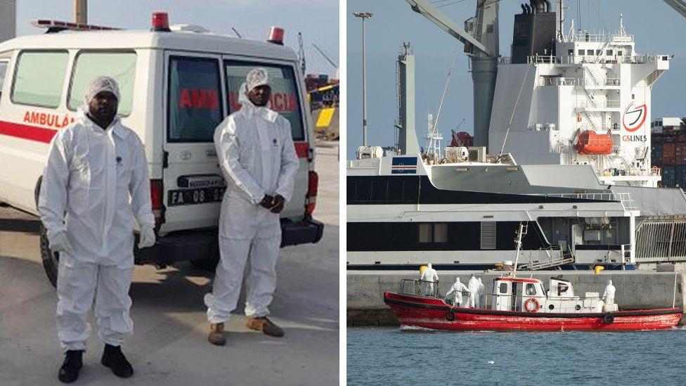 Canaries' leader opposes plan to let virus-hit ship dock, as three patients evacuated to Netherlands