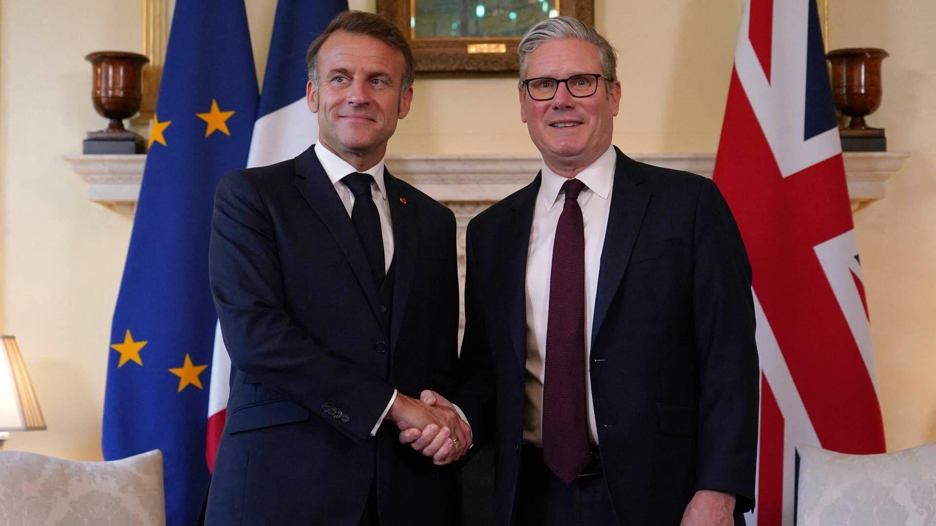 Macron and Starmer to meet as pair agree ‘new deterrent’ needed to stop small boats