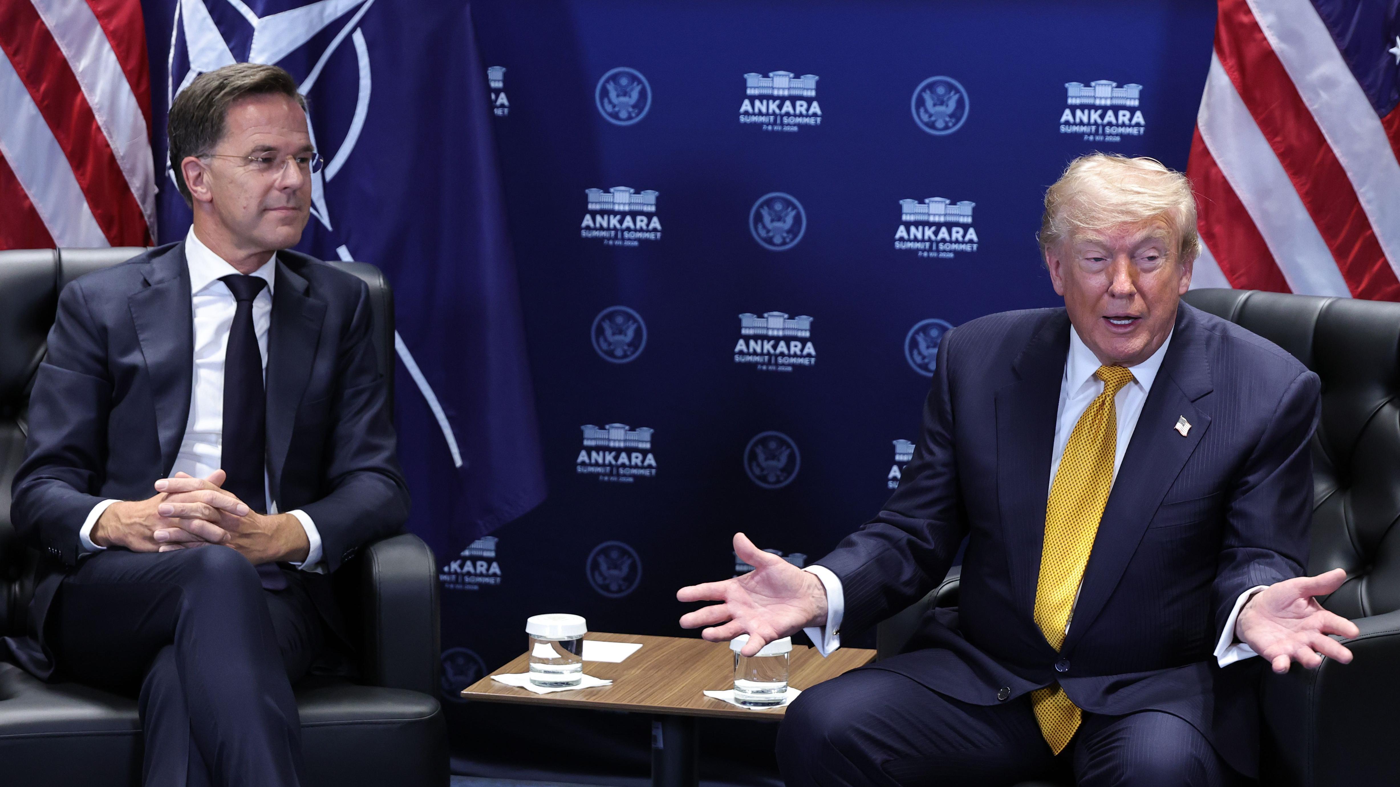 'Snažno smo udarili', kaže Tramp, Iran poručuje 'kršenje sporazuma nije besplatno' 2 šef nato-a mark rute i donald Tramp