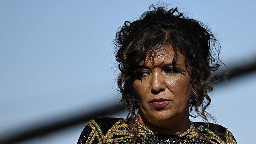 La directora del film, la cineasta tunecina Kaouther Ben Hania