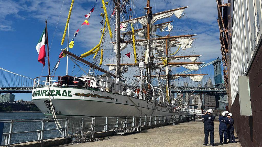 US officials investigating fatal Mexican Navy ship crash