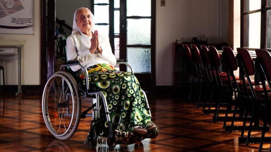 Football-loving Brazilian nun, worlds oldest person, dies at 116