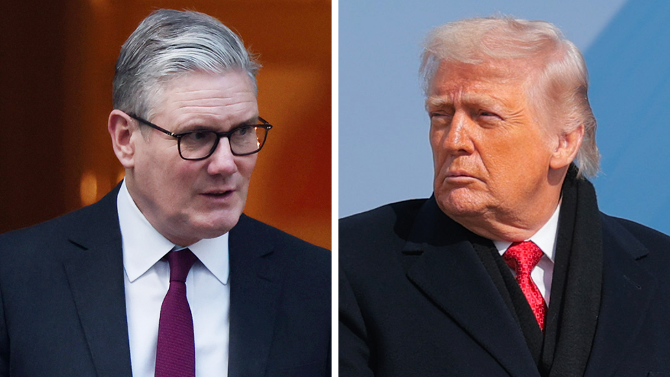 Starmer to give Downing Street speech as Trump plans 10% tariffs in Greenland row