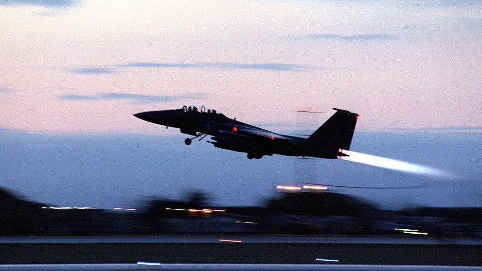 طائرة أمريكية من طراز  F-15E