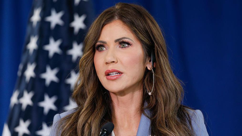 La secretaria de Seguridad Nacional de Estados Unidos, Kristi Noem.