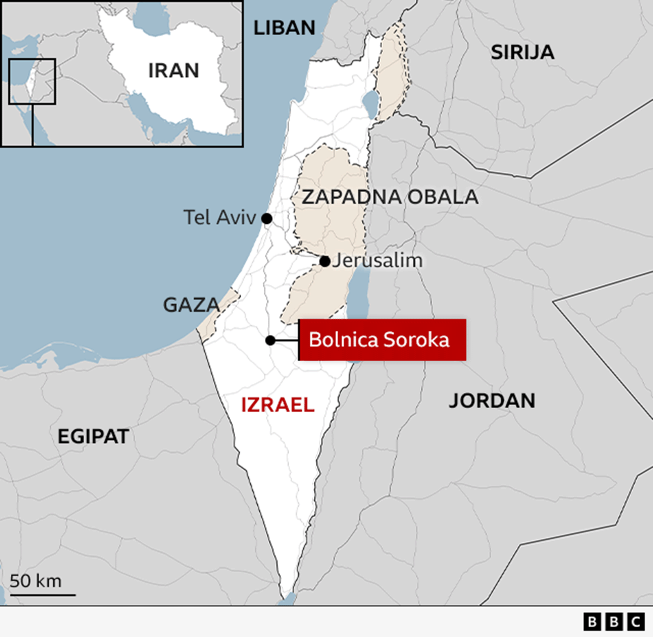 bolnica soroka, iran pogodio bolnicu u izraelu, gde je bolnica soroka u izraelu