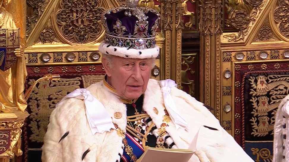 King Charles unveiling government's agenda in King's Speech
