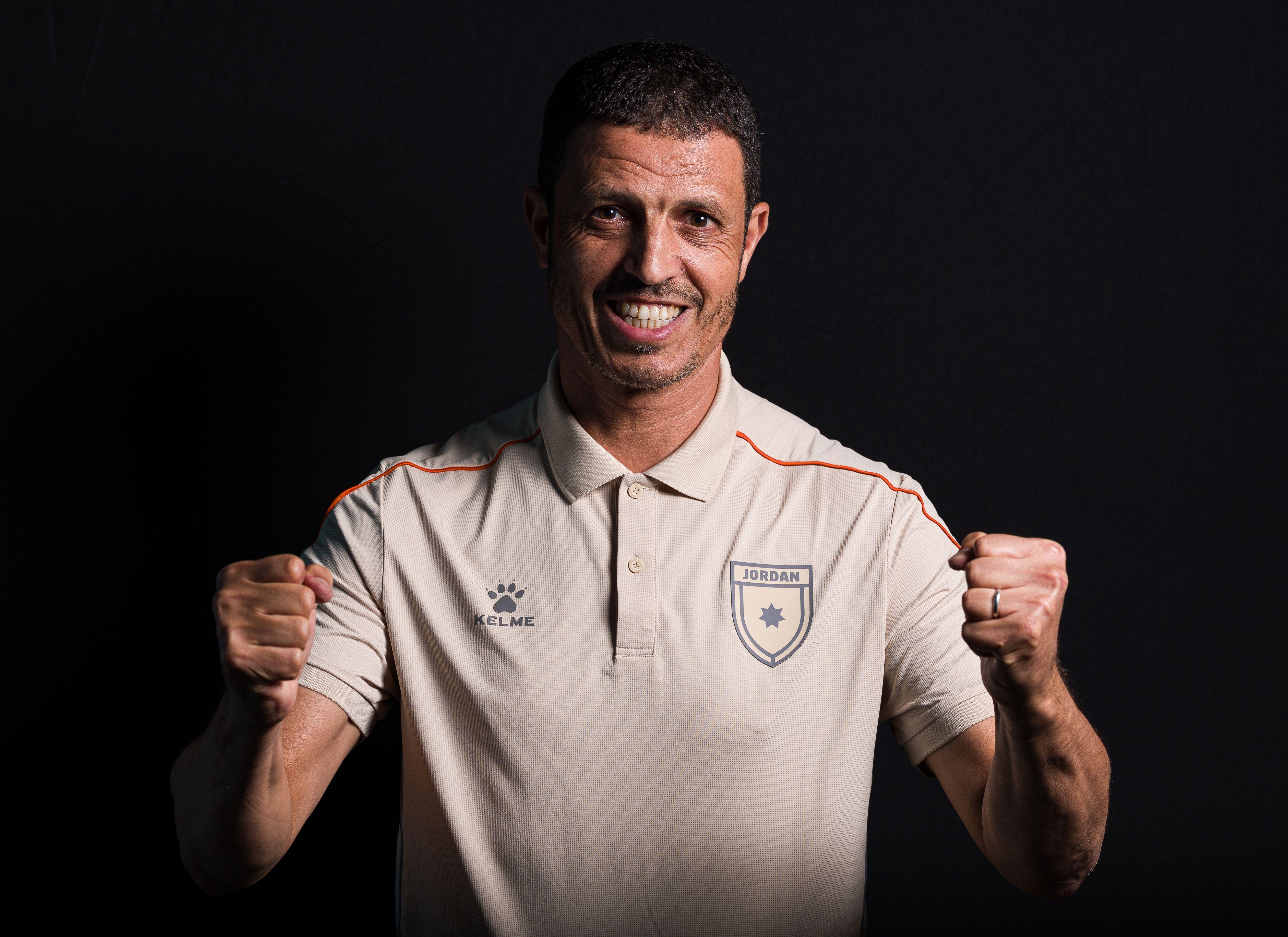المغربي جمال السلامي مدرب منتخب الأردن