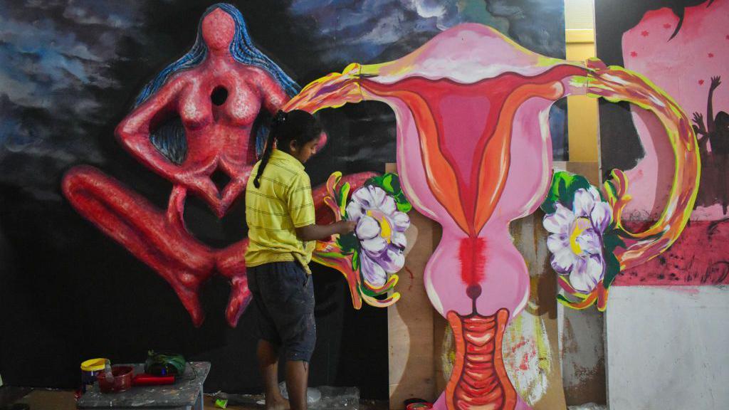 Two arrested after school girls in India allegedly made to strip for period check
