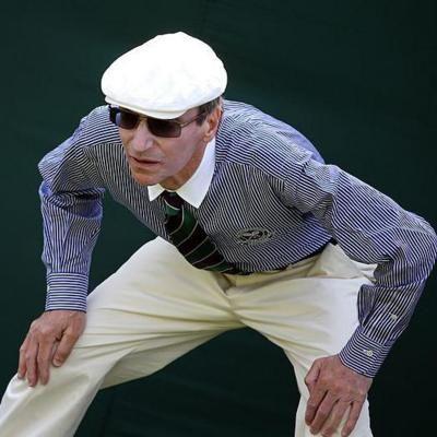 حكم خط في بطولة ويمبلدون