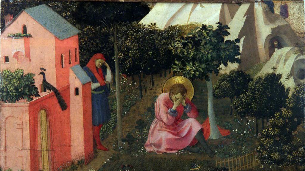 La conversión de San Agustín, obra del artista Guido di Pietro, más conocido como Fra Angelico (ca. 1400-1455).