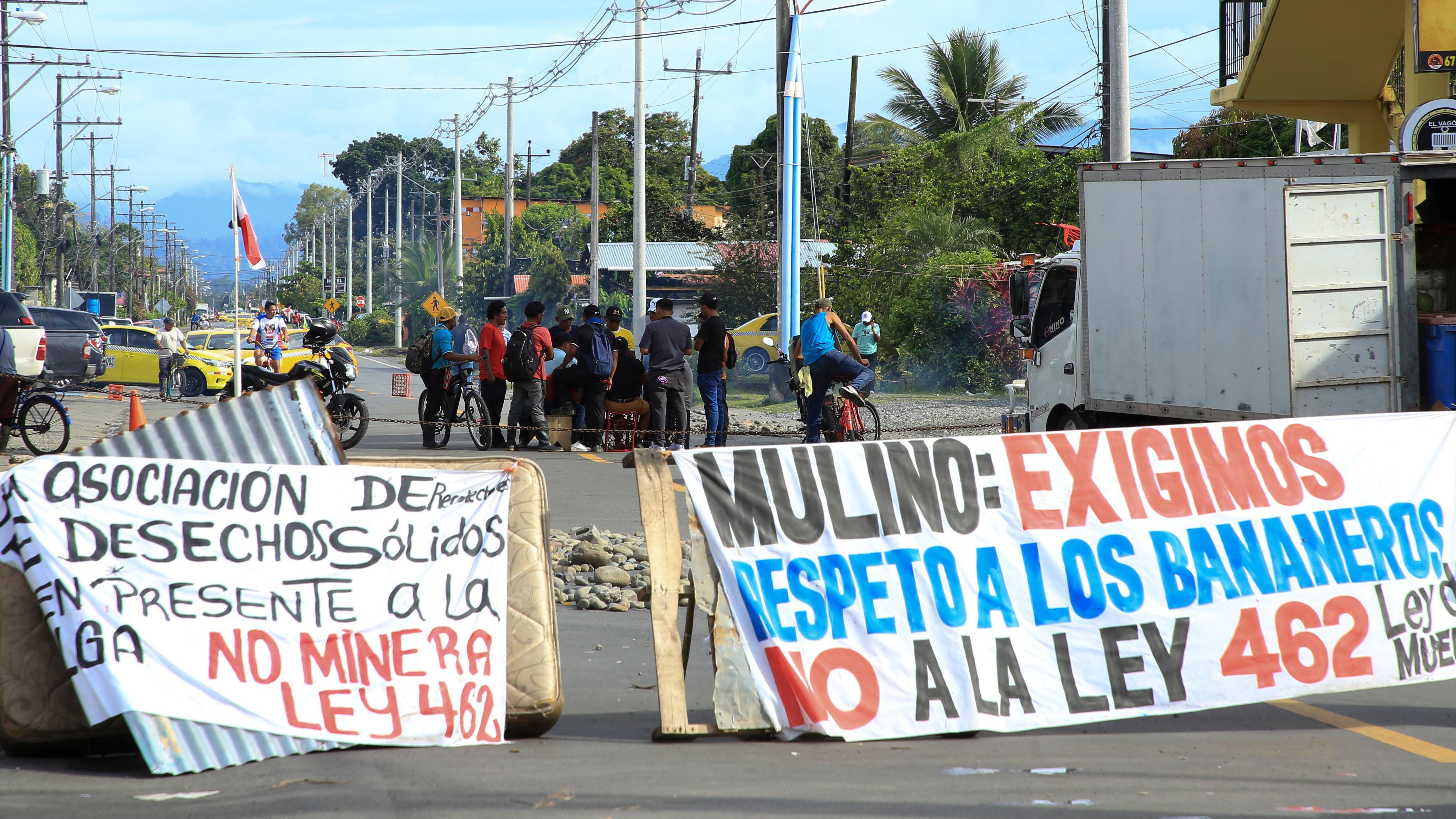 Huelga en Bocas del Toro