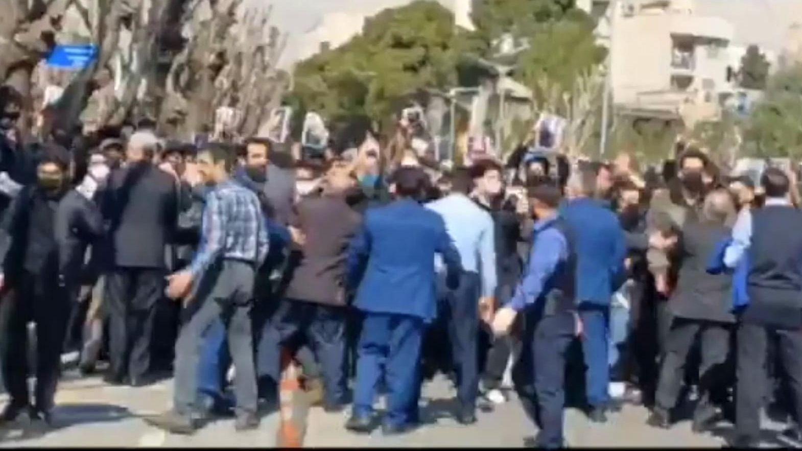 Iran students stage first large anti-government protests since deadly crackdown