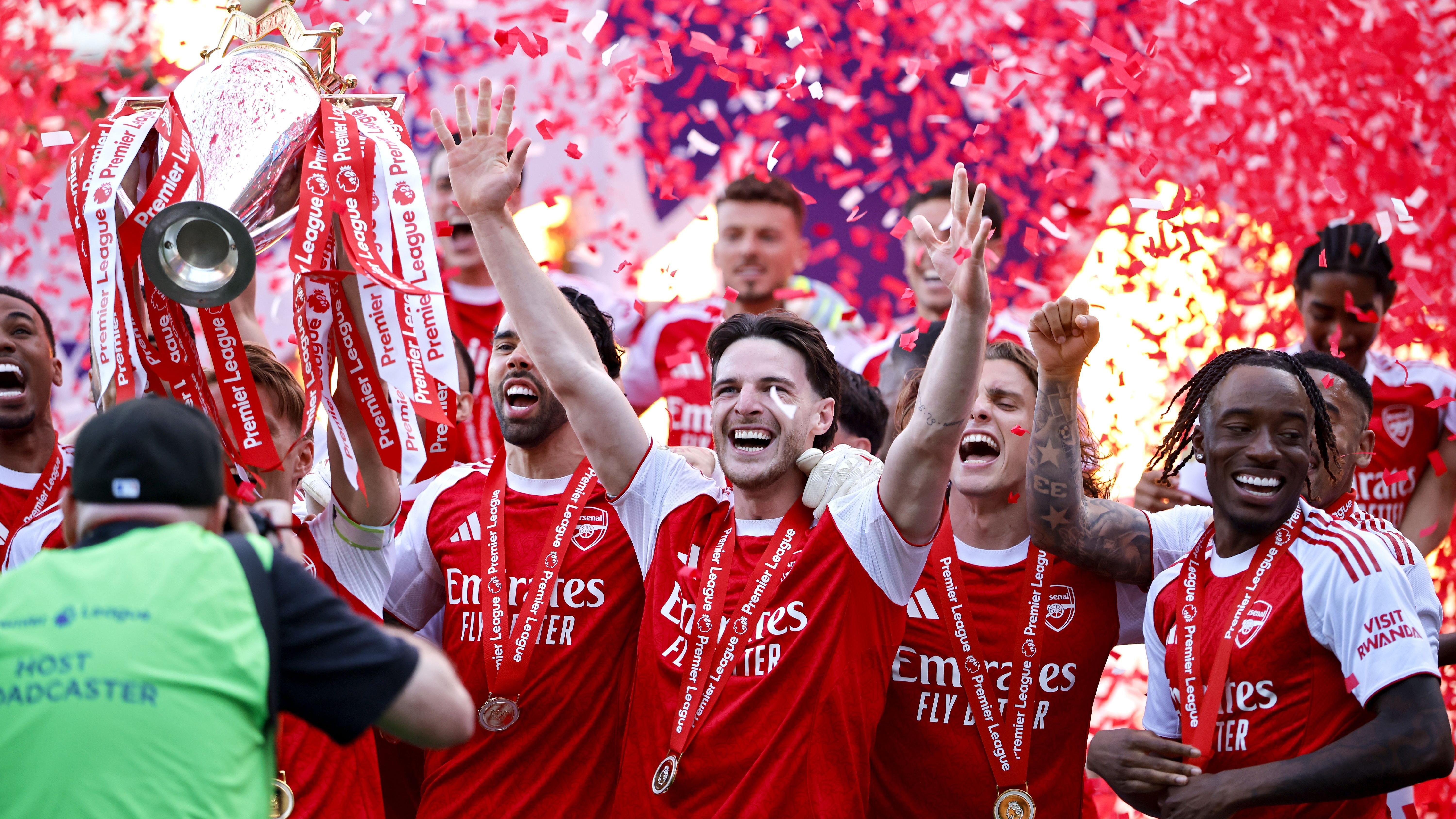 Premier League: Arsenal lift trophy, West Ham down as Spurs stay up, Sunderland in Europe