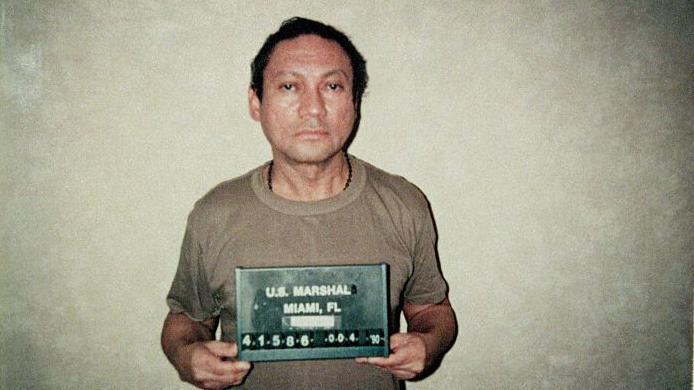 El derrocado dictador panameño Manuel Noriega en una foto policial del Departamento de Justicia, publicada por la Fiscalía de Estados Unidos en Miami. 