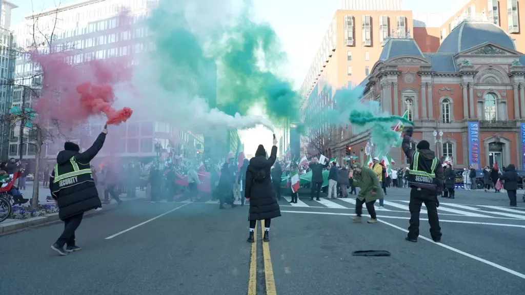 تظاهرات همبستگی در واشنگتن