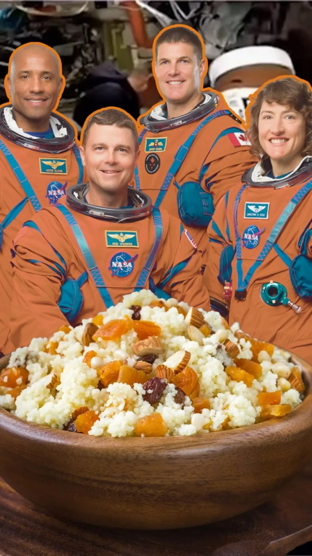 الكسكس والنوتيلا.. ماذا في قائمة طعام رواد مهمة "أرتميس"؟