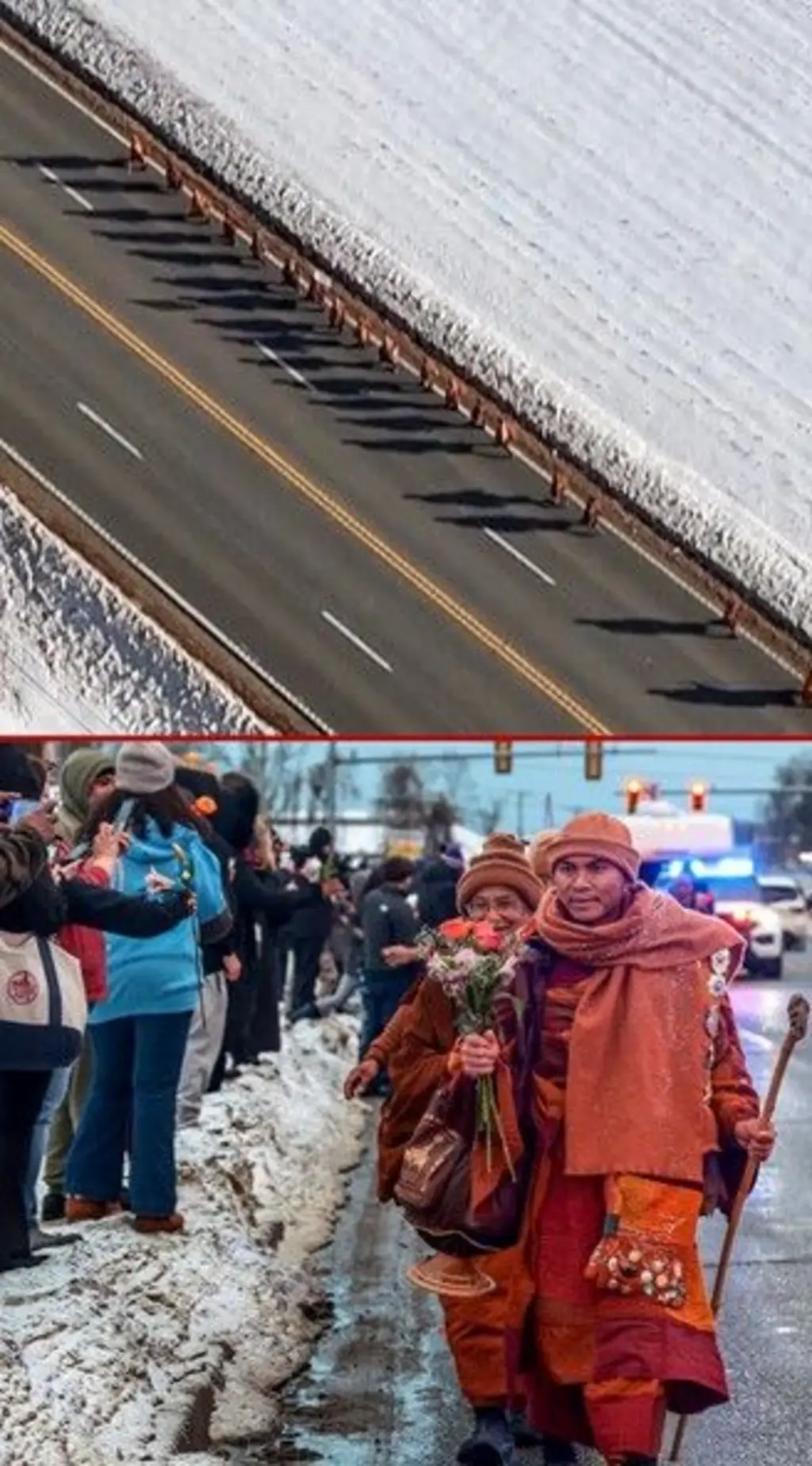 بدھ راہب واک